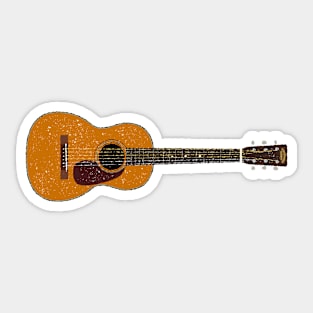 Dolly Parton Martin 5-18 Terz Acoustic Guitar Sticker